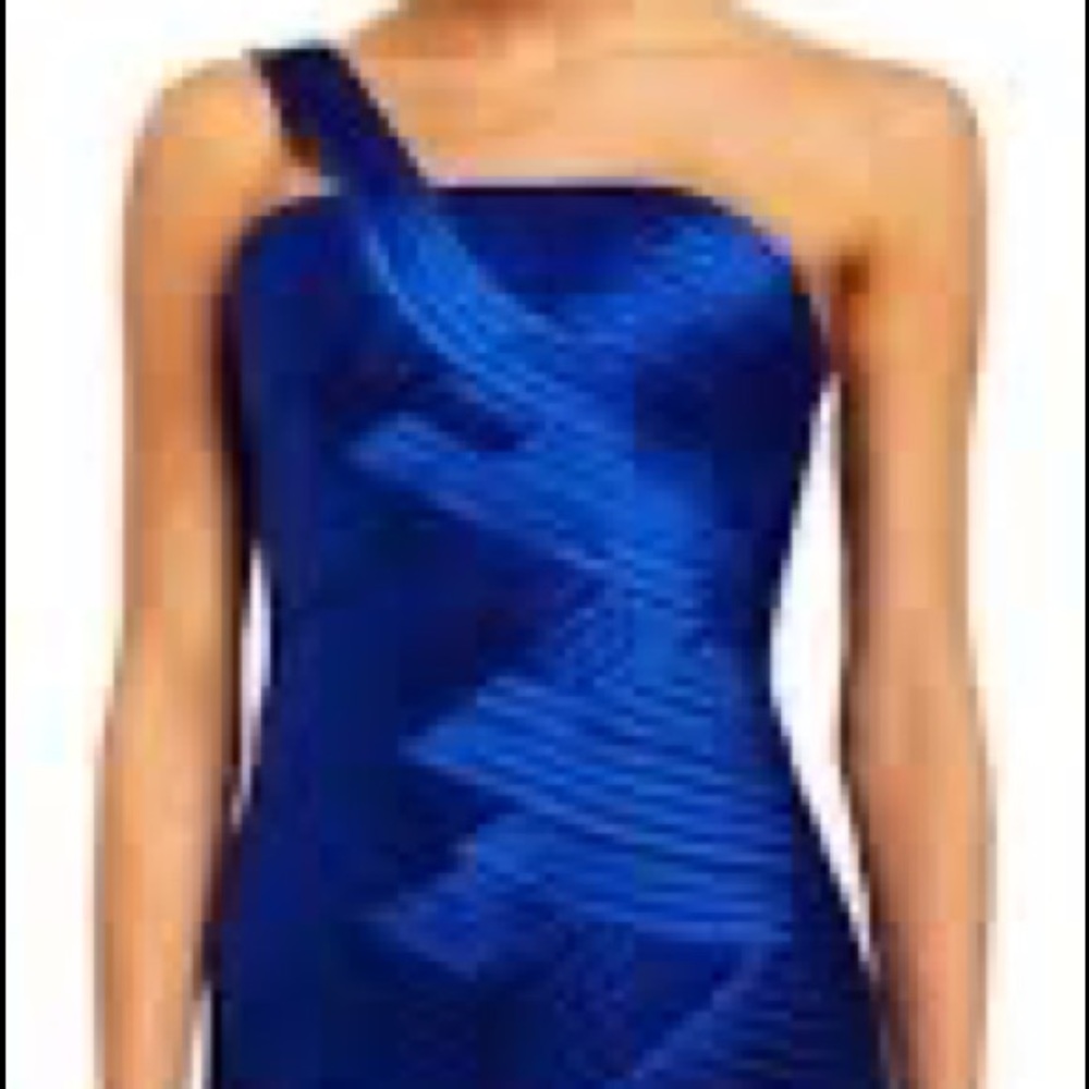 BCBG Maxazria Woven Evening Dress - Picture 3 of 3
